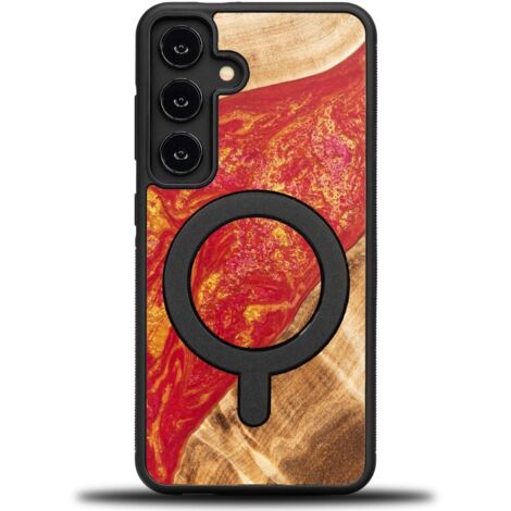 Custodia Bewood Unique per Samsung Galaxy S25 - Neons - Parigi con MagSafe (1/4)