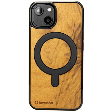 Custodia in legno Bewood per iPhone 15 IMBUIA con MagSafe (1/3)