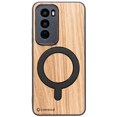 Custodia in legno Bewood per Oppo Reno 12 Pro 5G OAK con MagSafe (1/3)