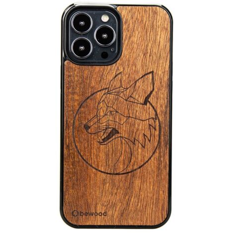 Custodia in legno per iPhone 13 Pro Max LIS MERBAU (1/3)