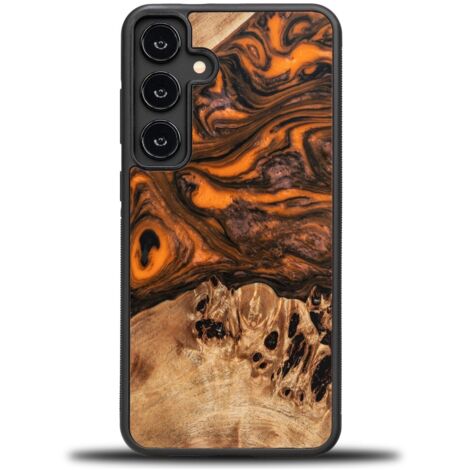 Custodia Bewood Unique per Samsung Galaxy S25 Plus - Arancione (1/3)