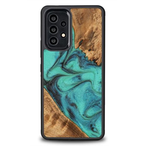 Custodia Bewood Unique per Samsung Galaxy A73 5G - Turchese (1/4)