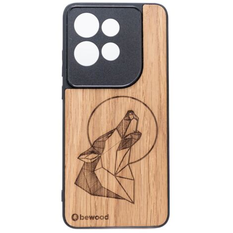 Custodia in legno Bewood per Motorola Edge 50 Neo WOLF OAK (1/2)