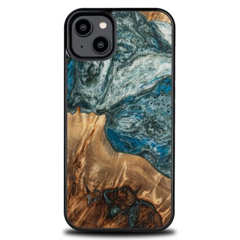 Custodia unica Bewood per iPhone 15 Plus - Pianeti - Terra (1/5)