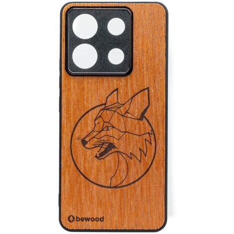 Custodia in legno Bewood per Xiaomi Redmi Note 13 Pro 5G LIS MERBAU (1/2)