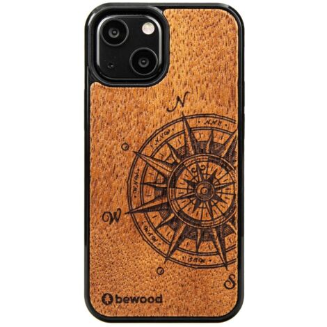 Custodia in legno per iPhone 13 Mini TRAVELLER MERBAU (1/4)
