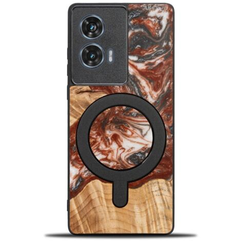 Custodia Bewood Unique per Motorola Edge 50 Fusion - Pianeti - Venere con MagSafe (1/2)