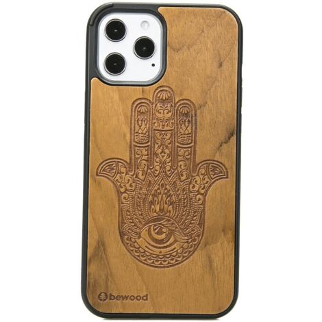 Custodia in legno HAMSA IMBUIA per iPhone 12 Pro Max (1/3)