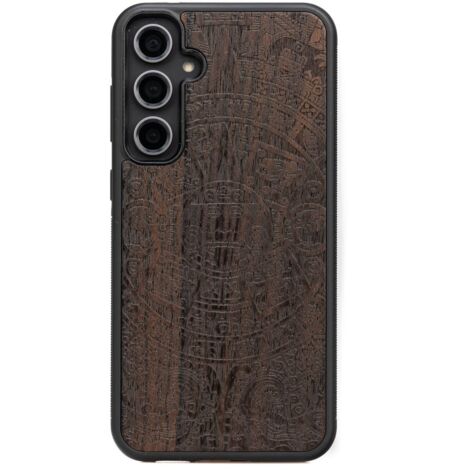 Custodia in legno Bewood per Samsung Galaxy S23 FE CALENDARIO AZTECO ZIRICOTE (1/4)
