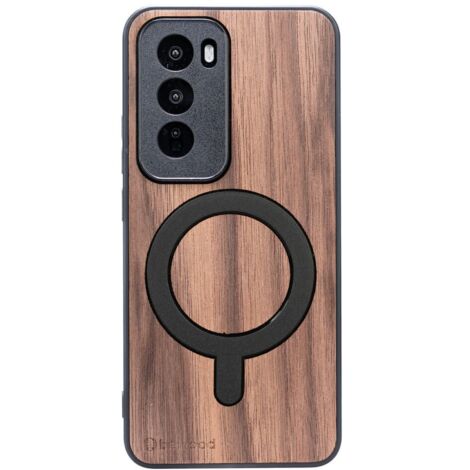 Custodia in legno Bewood per Oppo Reno 12 5G NOCE AMERICANO con MagSafe (1/3)
