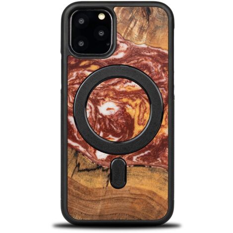 Custodia Bewood Unique per iPhone 11 Pro - Pianeti - Marte con MagSafe (1/5)