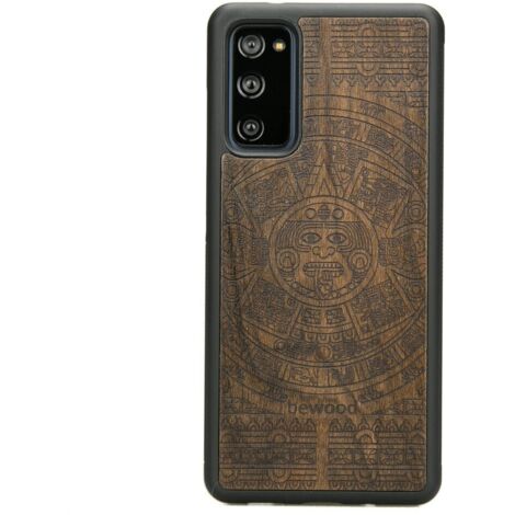 Custodia in legno per Samsung Galaxy S20 FE CALENDARIO AZTECO ZIRICOTE (1/3)
