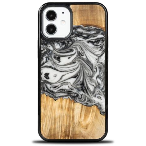 Custodia unica Bewood per iPhone 12 Mini - 4 elementi - Terra (1/4)