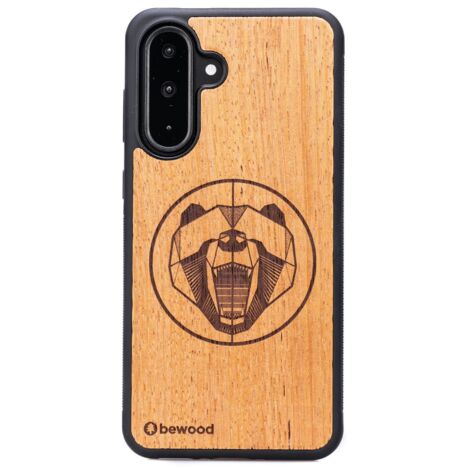 Custodia in legno Bewood per Samsung Galaxy A56 5G MERBAU BEAR (1/5)