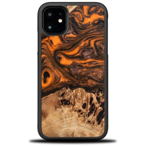 Custodia Bewood Unique per iPhone 11 - Arancione (1/4)