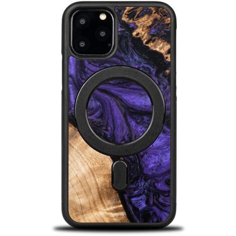 Custodia Bewood Unique per iPhone 11 Pro - Viola con MagSafe (1/5)