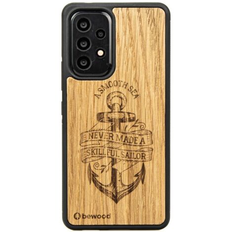 Custodia in legno per Samsung Galaxy A73 5G ANCORA QUERCIA (1/4)
