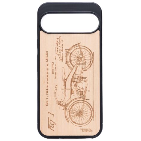 Custodia in legno Bewood per Google Pixel 10 / 10 Pro HARLEY PATENT ANIEGRE (1/2)