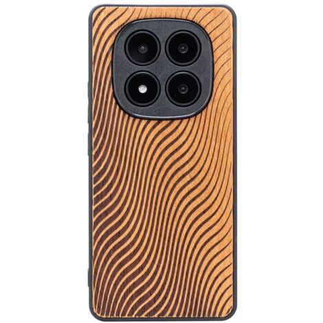 Custodia in legno Bewood per Xiaomi Redmi Note 14 Pro 5G MERBAU WAVES (1/5)