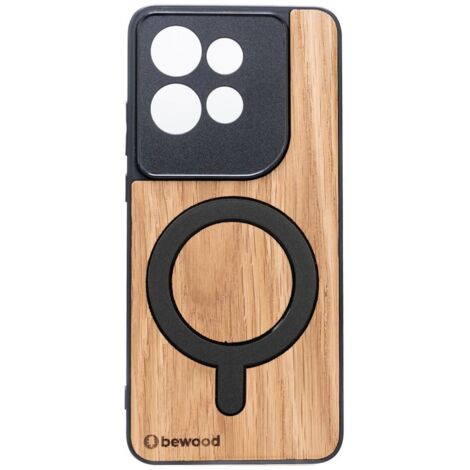 Custodia in legno Bewood per Motorola Edge 50 Neo OAK con MagSafe (1/2)