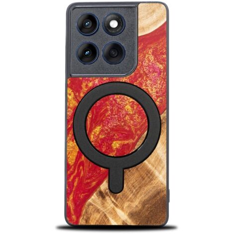 Custodia Bewood Unique per Motorola Edge 60 Pro 5G - Neons - Parigi con MagSafe (1/3)