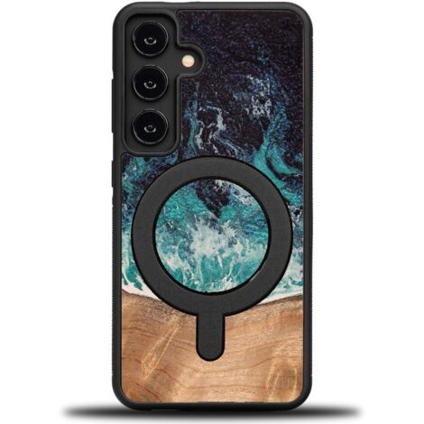 Custodia Bewood Unique per Samsung Galaxy S24 - Dream Island con MagSafe (1/5)
