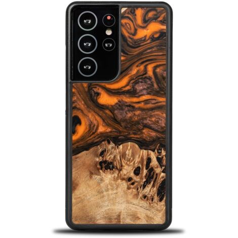 Custodia Bewood Unique per Samsung Galaxy S21 Ultra - Arancione (1/5)
