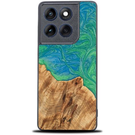 Custodia esclusiva Bewood per Motorola Edge 60 / 60 Fusion 5G - Neons - Tokyo (1/2)