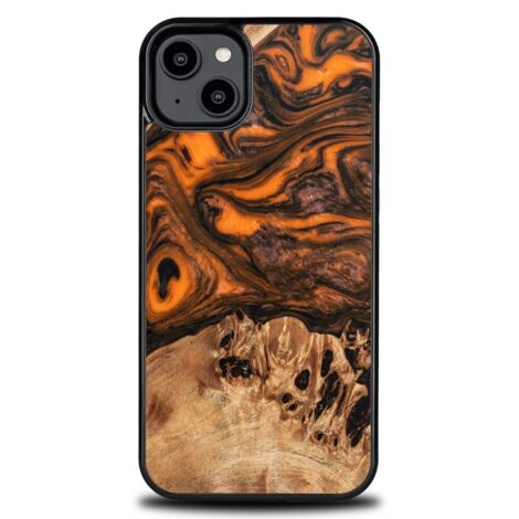 Custodia Bewood Unique per iPhone 14 Plus - Arancione (1/5)