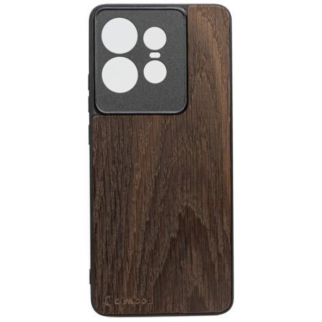 Custodia in legno Bewood per Motorola Edge 50 Pro QUERCIA AFFUMICATA (1/2)