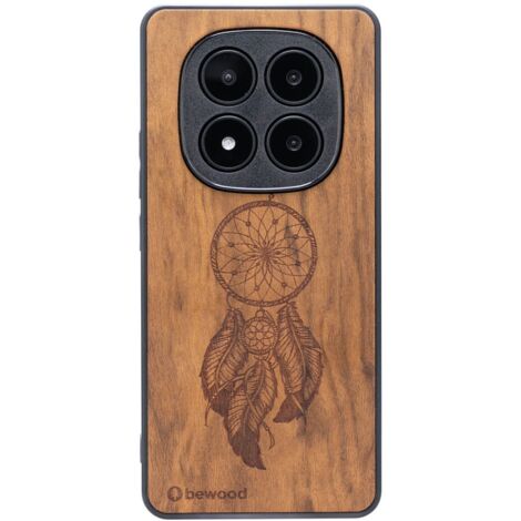 Custodia in legno Bewood per Xiaomi Redmi Note 14 Pro 5G DREAMCATCHER IMBUIA (1/5)