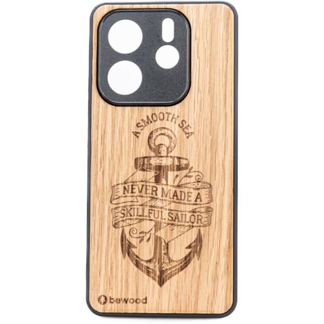 Custodia in legno Bewood per Xiaomi Redmi Note 14 5G ANCORA QUERCIA (1/2)
