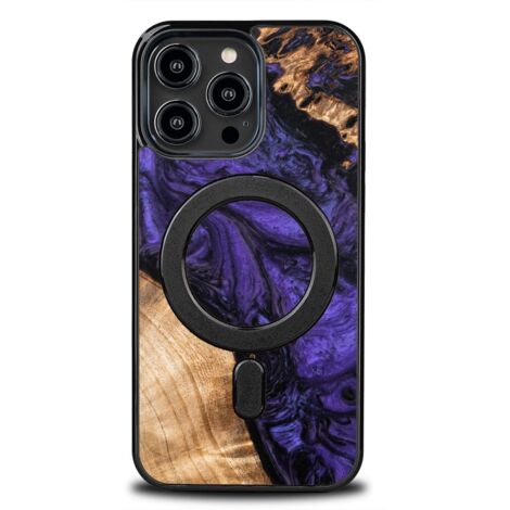 Custodia Bewood Unique per iPhone 14 Pro Max - Viola con MagSafe (1/5)