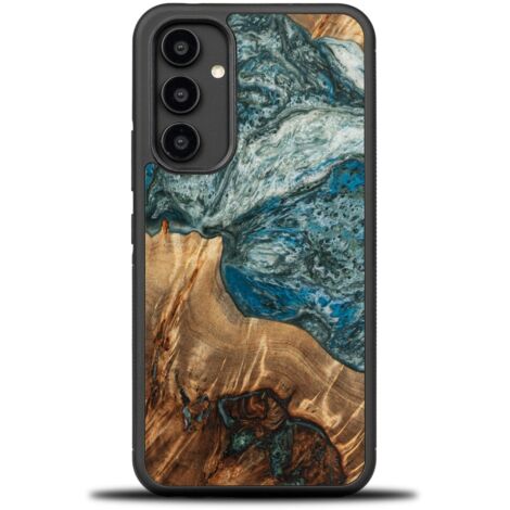 Custodia esclusiva Bewood per Samsung Galaxy A54 5G - Pianeti - Terra (1/4)