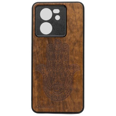 Custodia in legno Bewood per Xiaomi 13T / 13T Pro HAMSA IMBUIA (1/2)