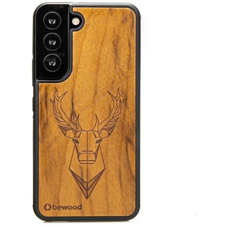 Custodia in legno per Samsung Galaxy S22 IMBUIA DEER (1/4)