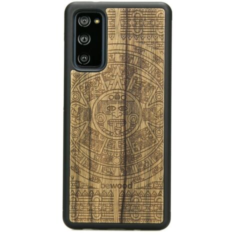 Custodia in legno per Samsung Galaxy S20 FE CALENDARIO AZTECO LIMBA (1/3)
