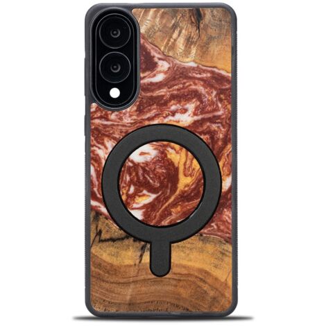 Custodia Bewood Unique per Samsung Galaxy S25 Edge - Pianeti - Marte con MagSafe (1/4)