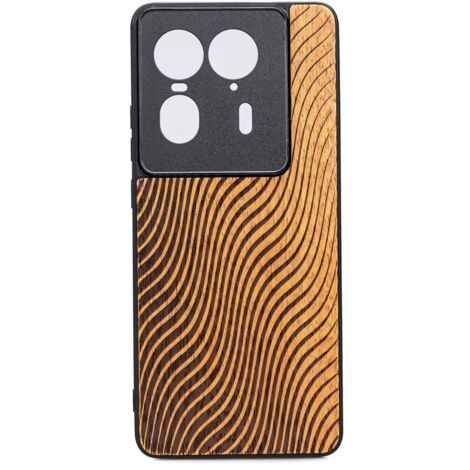Custodia in legno Bewood per Motorola Edge 50 Ultra WAVES MERBAU (1/2)