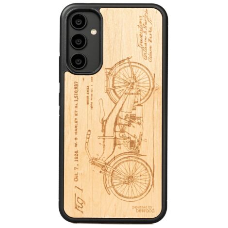 Custodia in legno Bewood per Samsung Galaxy A34 5G HARLEY PATENT ANIEGRE (1/4)