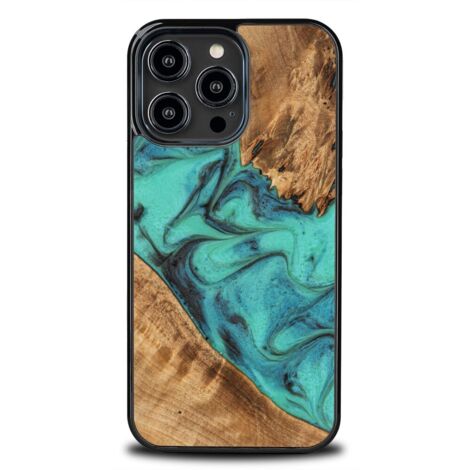 Custodia Bewood Unique per iPhone 14 Pro Max - Turchese (1/5)