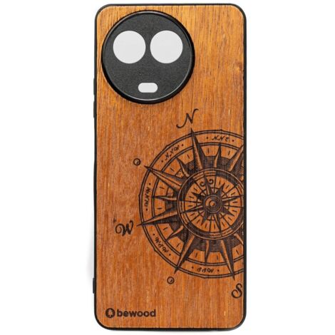 Custodia in legno Bewood per Realme 11 5G TRAVELER MERBAU (1/2)