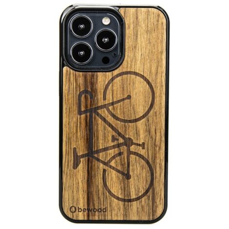 Custodia in legno per iPhone 13 Pro LIMBA BIKE (1/3)