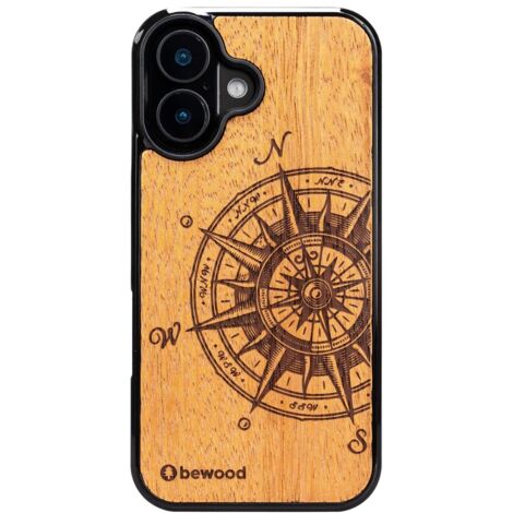 Custodia in legno Bewood per iPhone 16 TRAVELER MERBAU (1/5)
