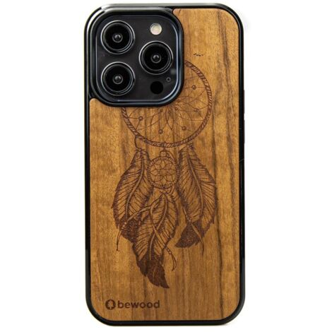 Custodia in legno Bewood per iPhone 15 Pro DREAMCATCHER IMBUIA (1/5)
