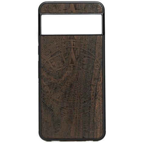 Custodia in legno Bewood per Google Pixel 8 Pro CALENDARIO AZTECO ZIRICOTE (1/2)