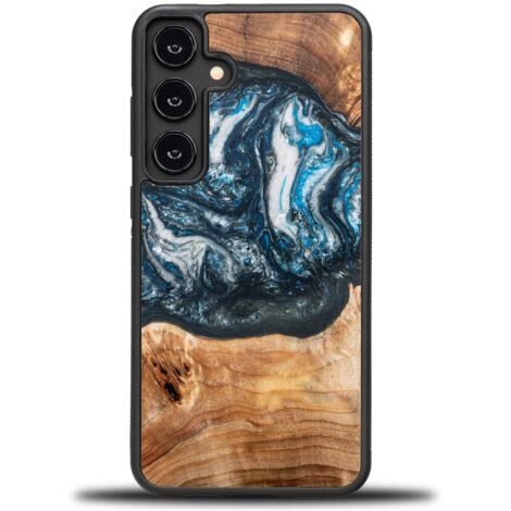 Custodia esclusiva Bewood per Samsung Galaxy S24 FE 5G - Pianeti - Terra (1/3)