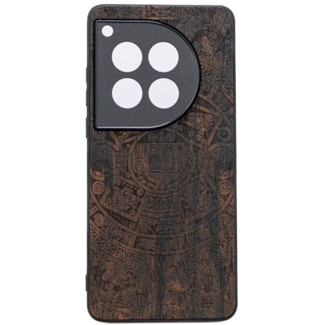 Custodia in legno Bewood per OnePlus 12 CALENDARIO AZTECO ZIRICOTE (1/2)