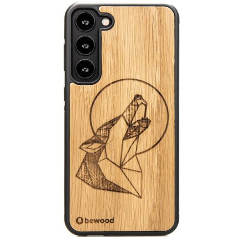 Custodia in legno Bewood per Samsung Galaxy S23 Plus QUERCIA LUPO (1/4)