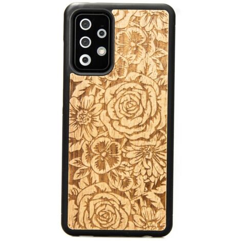 Custodia in legno per Samsung Galaxy A52/A52s 5G ROSE ANIEGRE (1/3)